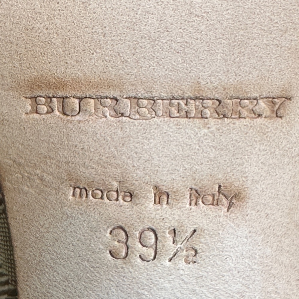 Burberry sandals 39 1/2 - Picture 8 of 9